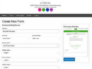 CPD Sales Education Screenshot